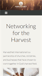 Mobile Screenshot of harvestnetinternational.com
